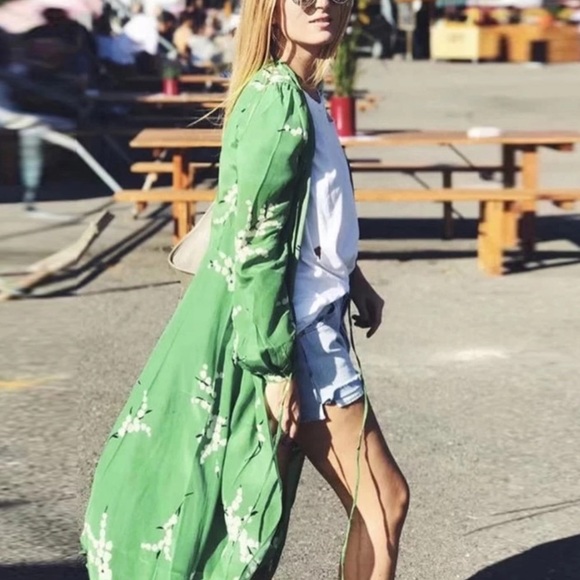 Green Cover Up Dress ππππ - Picture 4 of 4